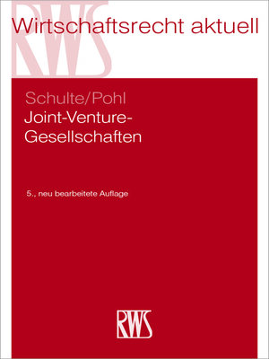 cover image of Joint-Venture-Gesellschaften